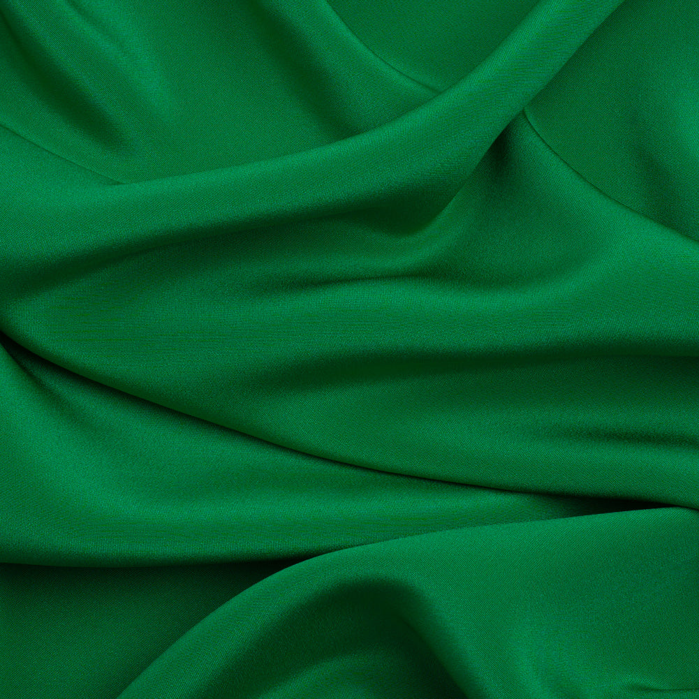 Silk 4-Ply Crepe 44" - Kelly Green - Premium Collection Silk 4-Ply Crepe 44" - Kelly Green - Premium Collection
