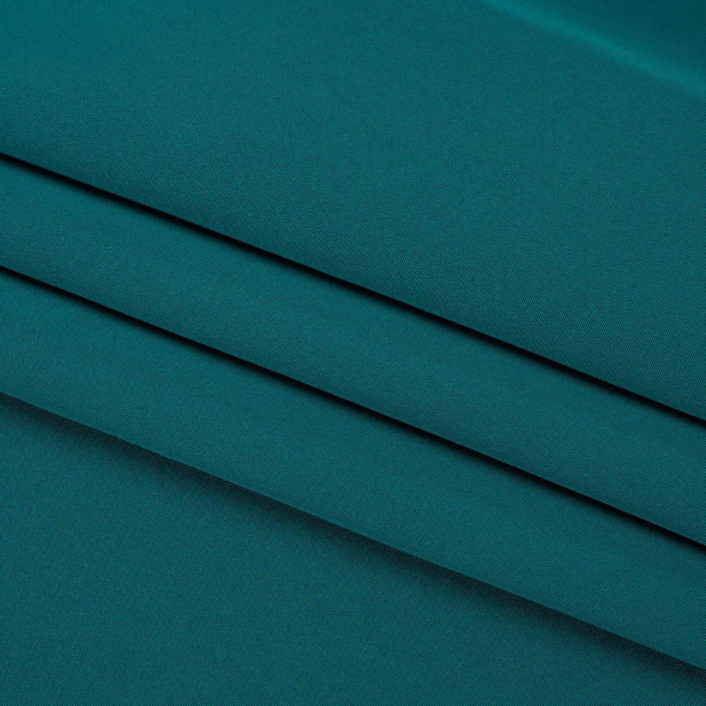 Silk 4-Ply Crepe 44" - Deep Teal - Premium Collection Silk 4-Ply Crepe 44" - Deep Teal - Premium Collection