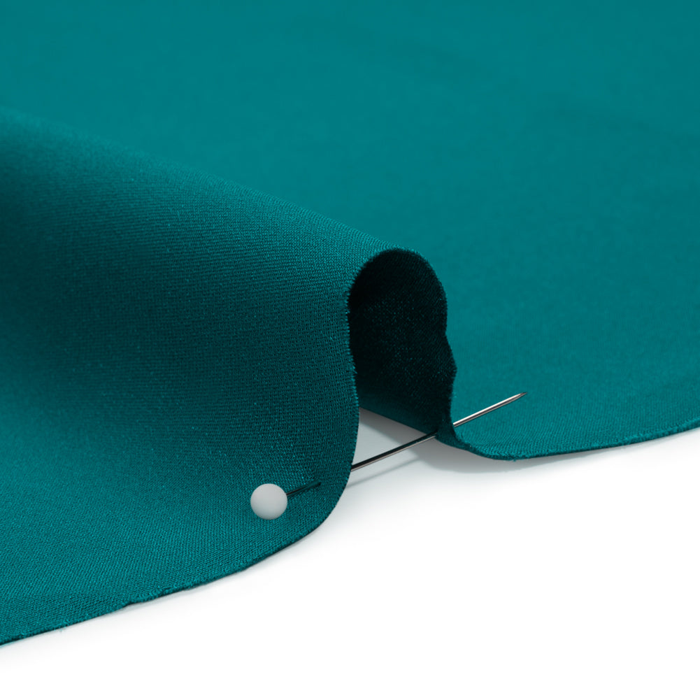 Silk 4-Ply Crepe 44" - Deep Teal - Premium Collection Silk 4-Ply Crepe 44" - Deep Teal - Premium Collection
