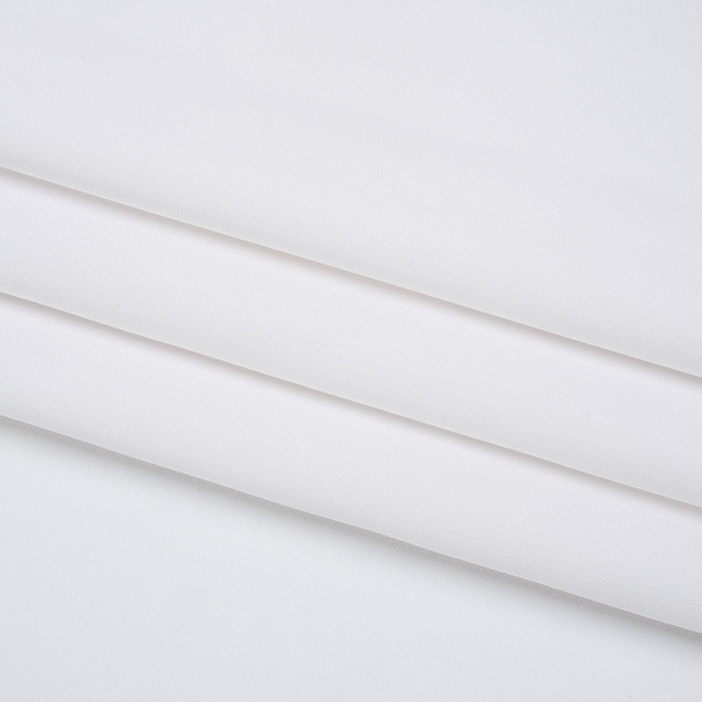 Silk 4-Ply Crepe 54" - Bright White - Premium Collection Silk 4-Ply Crepe 54" - Bright White - Premium Collection