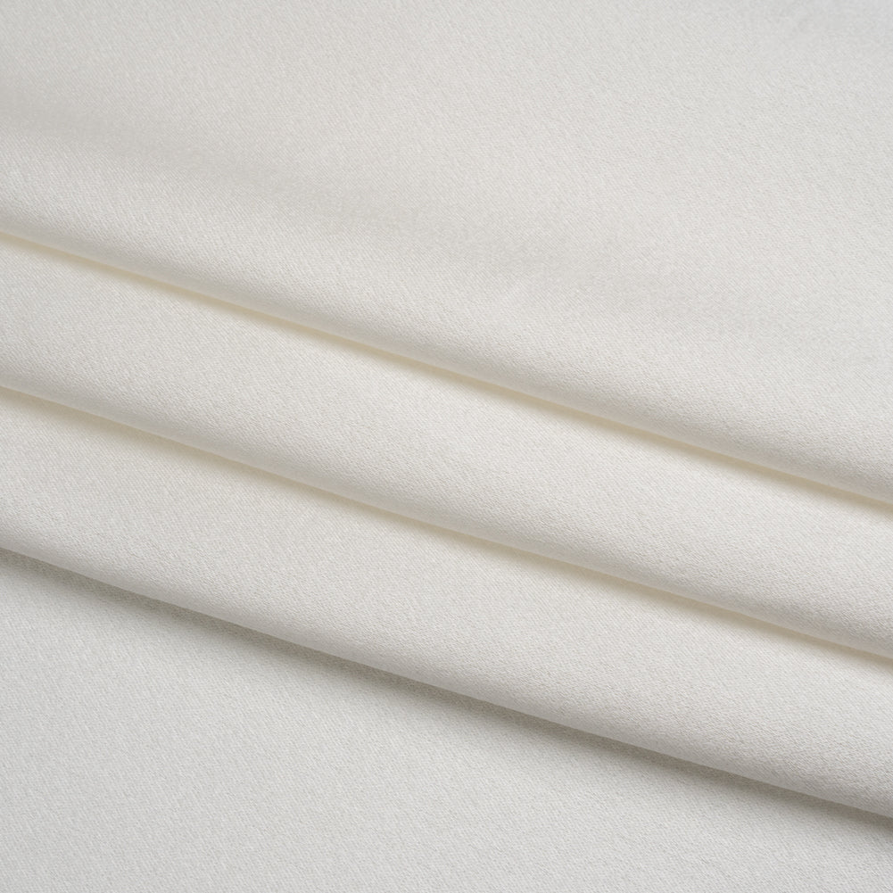 Silk Crepe Back Satin - Whisper White - Premium Collection Silk Crepe Back Satin - Whisper White - Premium Collection