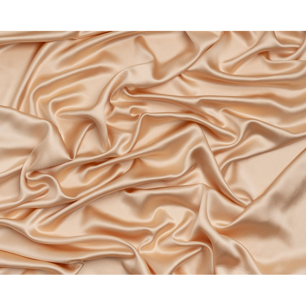 Silk Crepe Back Satin - Ecru - Premium Collection - Full Silk Crepe Back Satin - Ecru - Premium Collection - Full