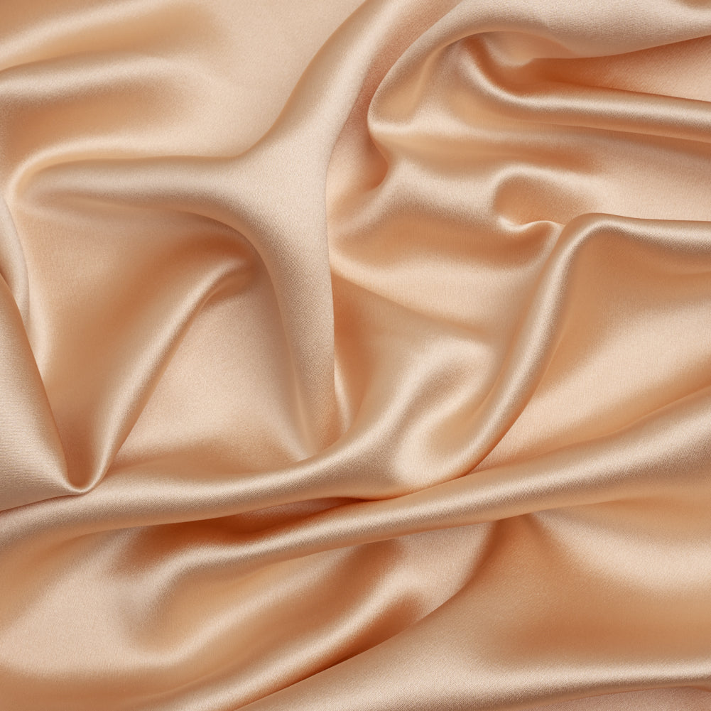 Silk Crepe Back Satin - Ecru - Premium Collection Silk Crepe Back Satin - Ecru - Premium Collection