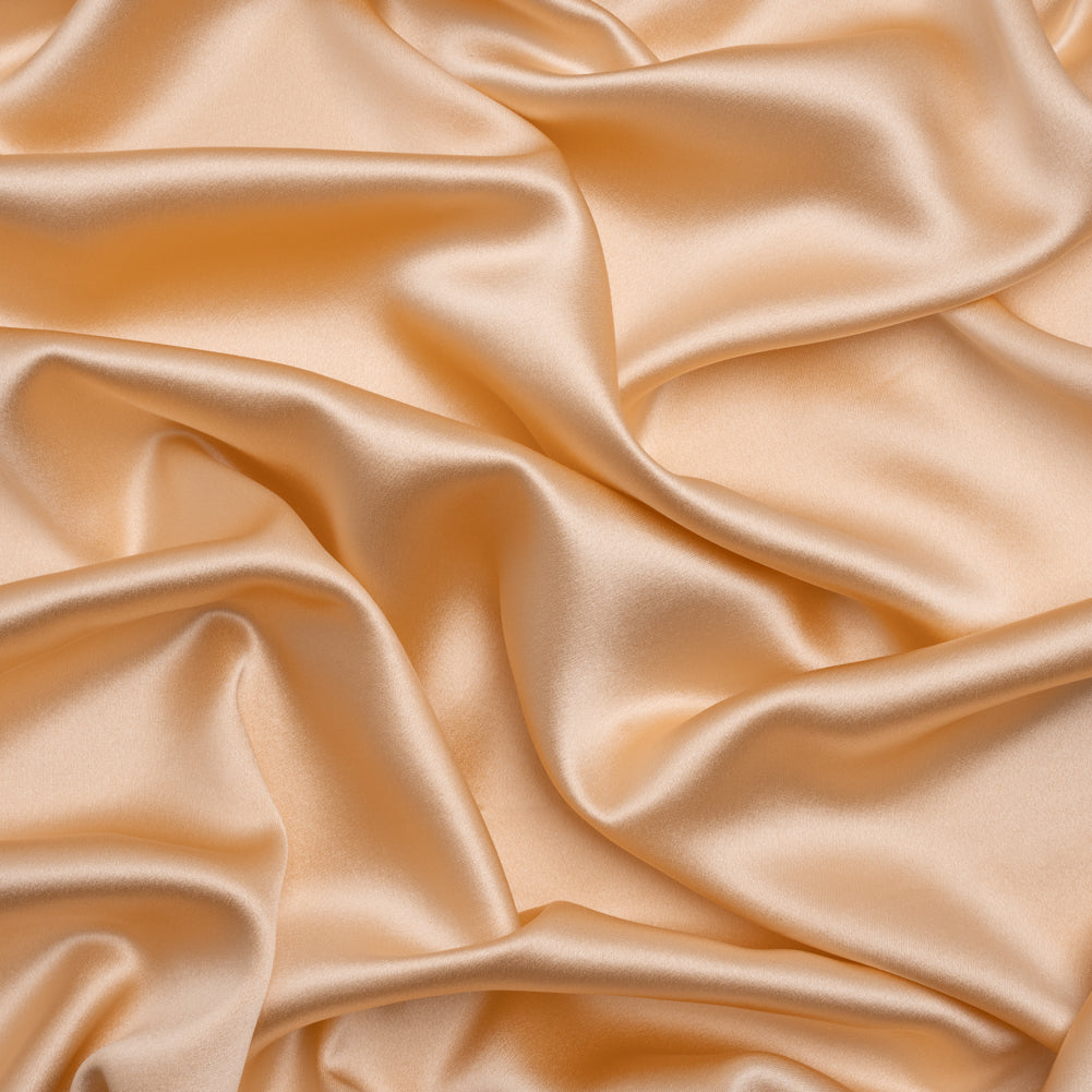 Silk Crepe Back Satin - Bellini - Premium Collection Silk Crepe Back Satin - Bellini - Premium Collection