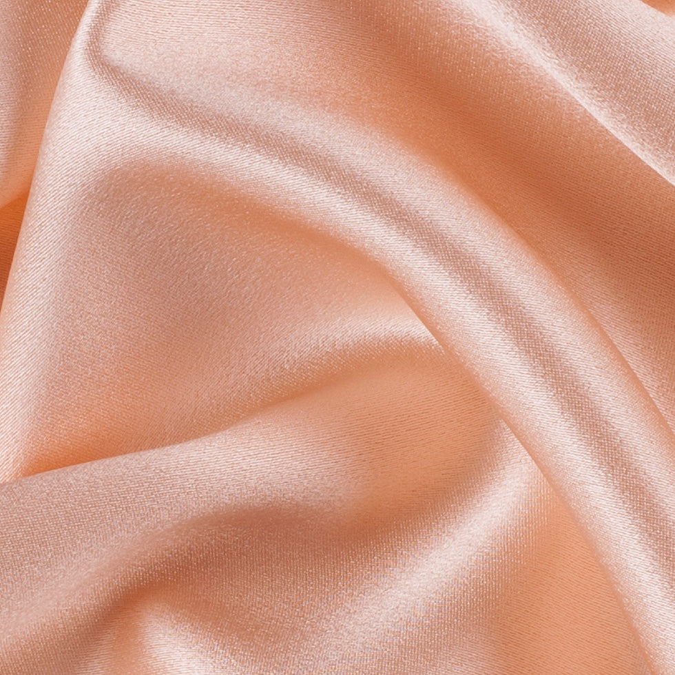 Silk Crepe Back Satin - Pale Blush - Premium Collection - Detail Silk Crepe Back Satin - Pale Blush - Premium Collection - Detail