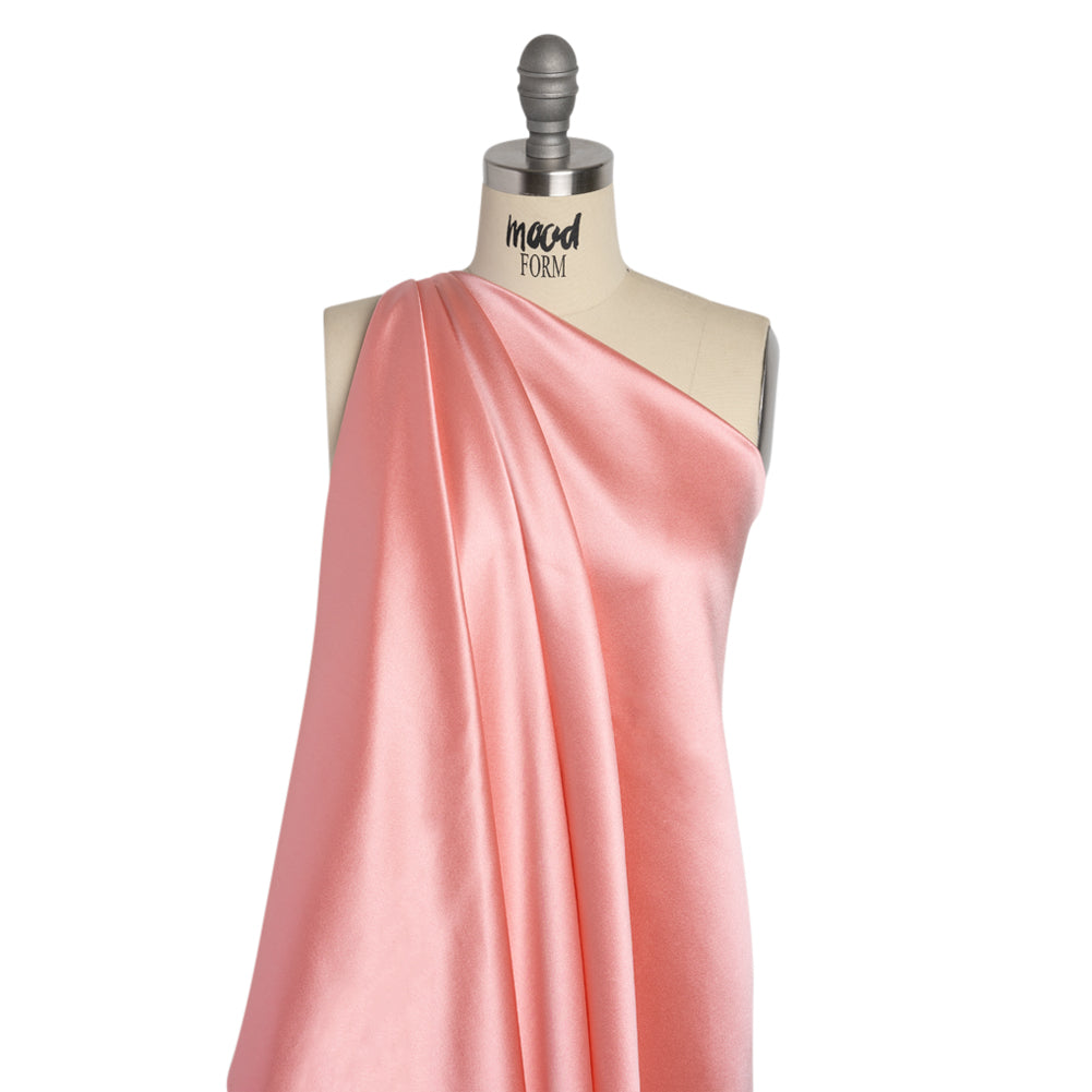 Silk Crepe Back Satin - Candy Pink - Premium Collection Silk Crepe Back Satin - Candy Pink - Premium Collection