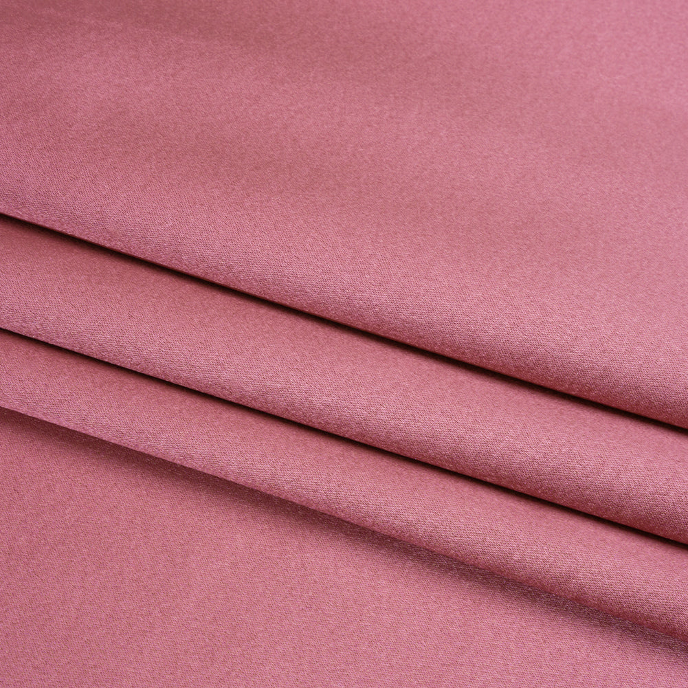 Silk Crepe Back Satin - Polignac Pink - Premium Collection - Folded Silk Crepe Back Satin - Polignac Pink - Premium Collection - Folded