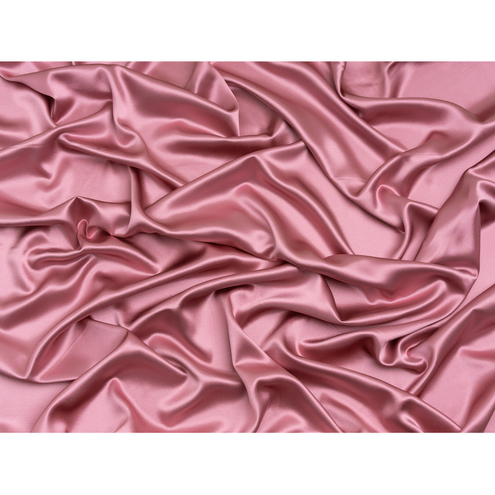 Silk Crepe Back Satin - Polignac Pink - Premium Collection - Full Silk Crepe Back Satin - Polignac Pink - Premium Collection - Full