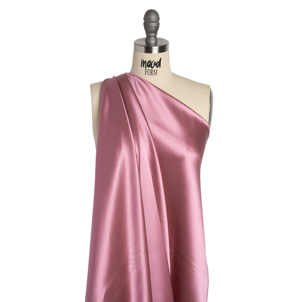 Silk Crepe Back Satin - Polignac Pink - Premium Collection - Drape Silk Crepe Back Satin - Polignac Pink - Premium Collection - Drape