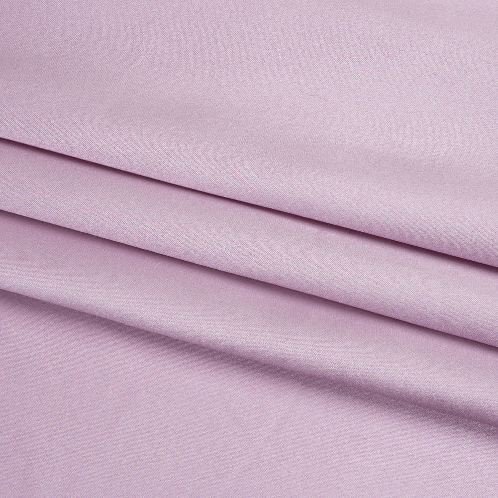 Crepé de satén con reverso de seda - Lavanda Niebla - Colección Premium Crepé de satén con reverso de seda - Lavanda Niebla - Colección Premium