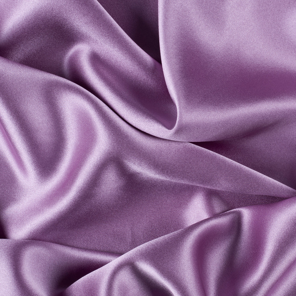 Silk Crepe Back Satin - Regal Orchid - Premium Collection Silk Crepe Back Satin - Regal Orchid - Premium Collection