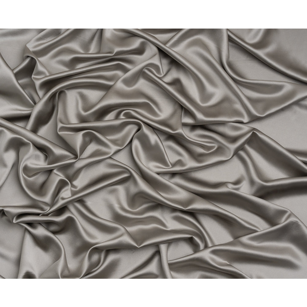 Silk Crepe Back Satin - Moonstruck - Premium Collection