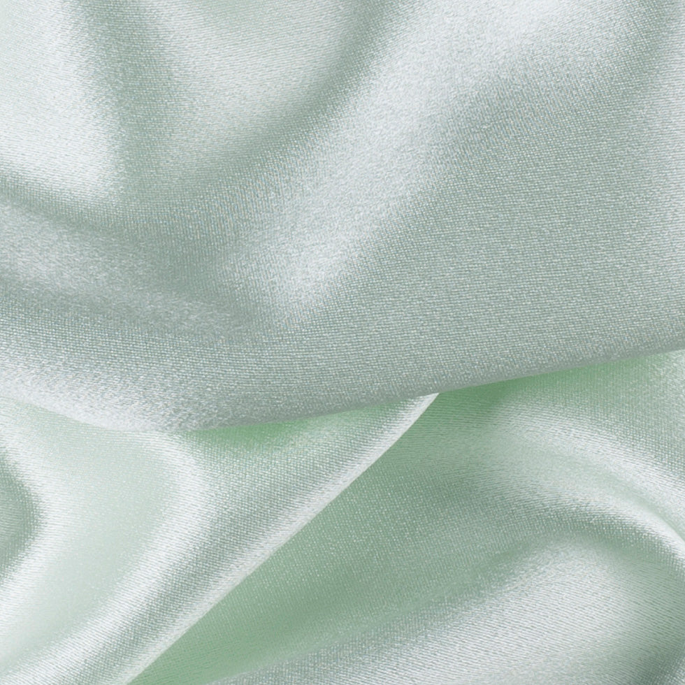 Silk Crepe Back Satin - Fairest Jade - Premium Collection - Detail Silk Crepe Back Satin - Fairest Jade - Premium Collection - Detail