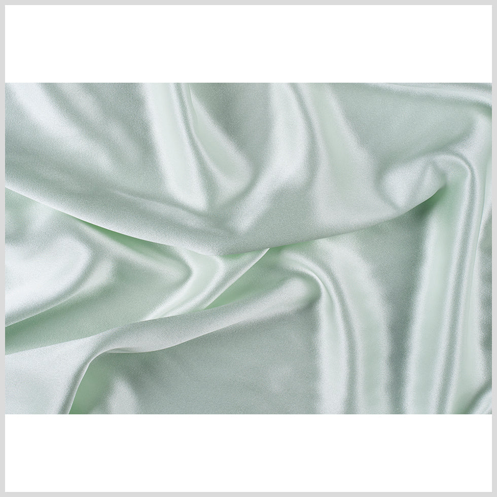 Silk Crepe Back Satin - Fairest Jade - Premium Collection - Full Silk Crepe Back Satin - Fairest Jade - Premium Collection - Full