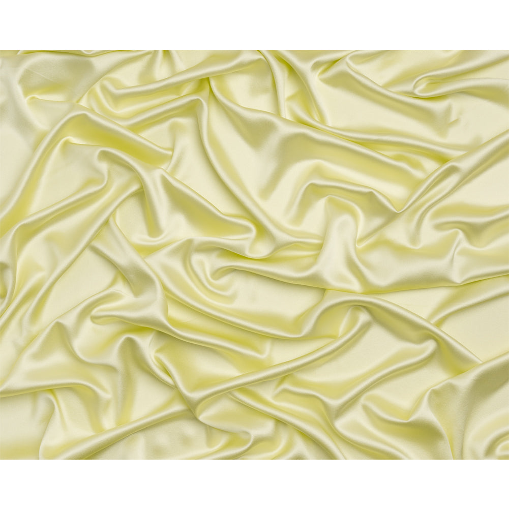 Silk Crepe Back Satin - Young Wheat - Premium Collection Silk Crepe Back Satin - Young Wheat - Premium Collection