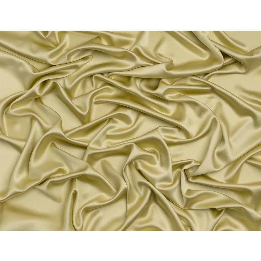 Silk Crepe Back Satin - Linden Green - Premium Collection - Full Silk Crepe Back Satin - Linden Green - Premium Collection - Full