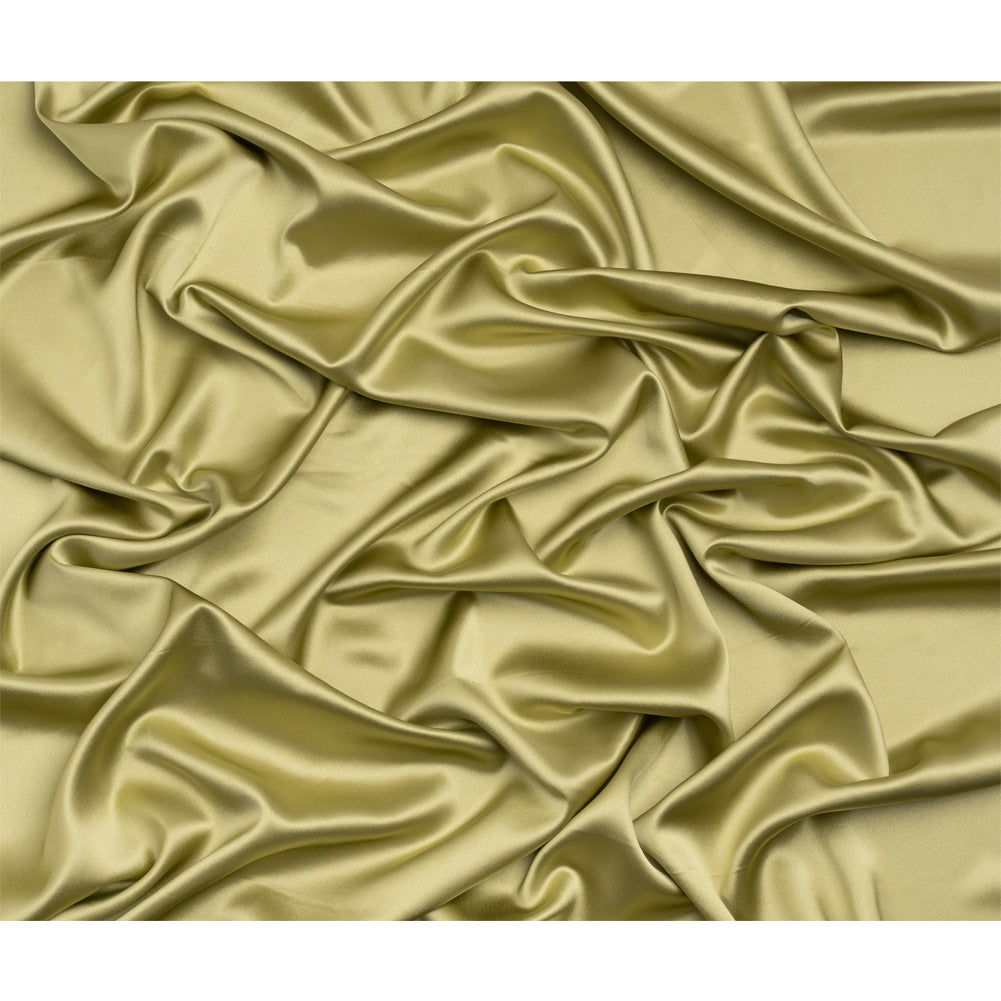Silk Crepe Back Satin - Nile Green - Premium Collection