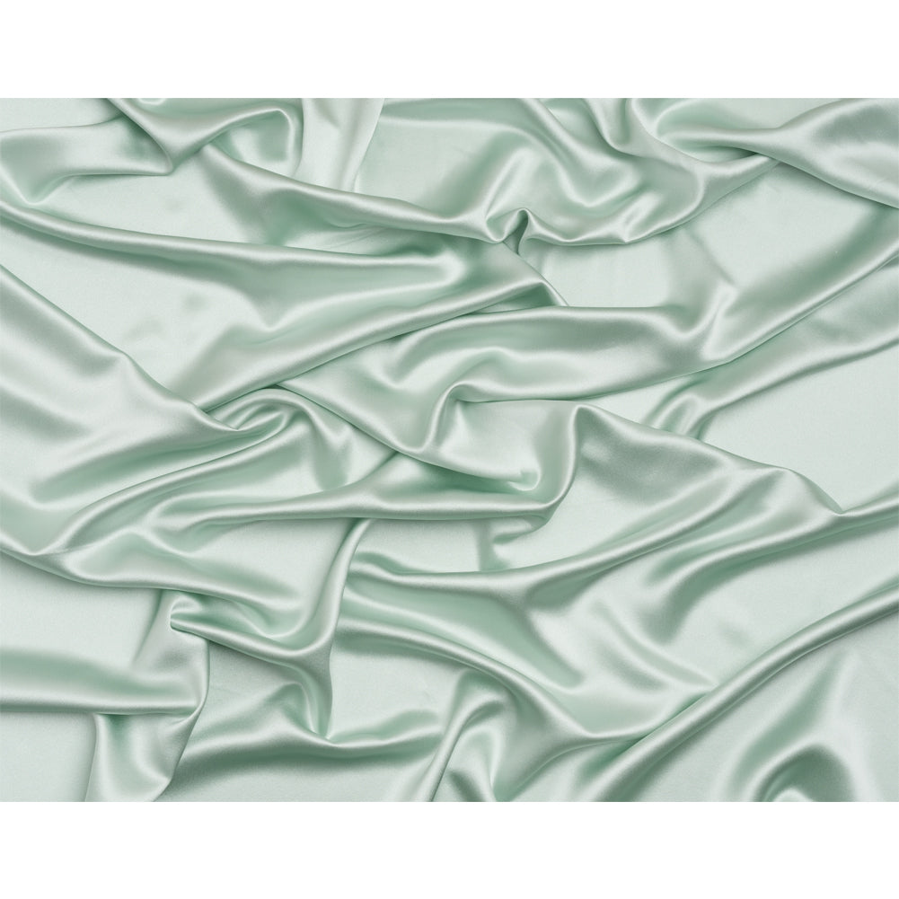 Silk Crepe Back Satin - Morning Mist - Premium Collection Silk Crepe Back Satin - Morning Mist - Premium Collection