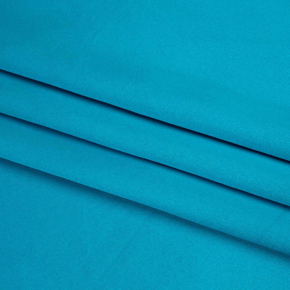 Silk Crepe Back Satin - Horizon Blue - Premium Collection - Folded Silk Crepe Back Satin - Horizon Blue - Premium Collection - Folded