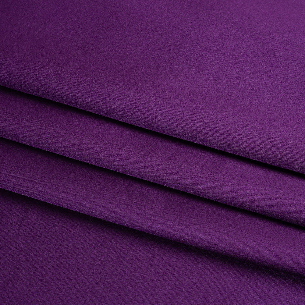 Silk Crepe Back Satin - Majesty Purple - Premium Collection Silk Crepe Back Satin - Majesty Purple - Premium Collection