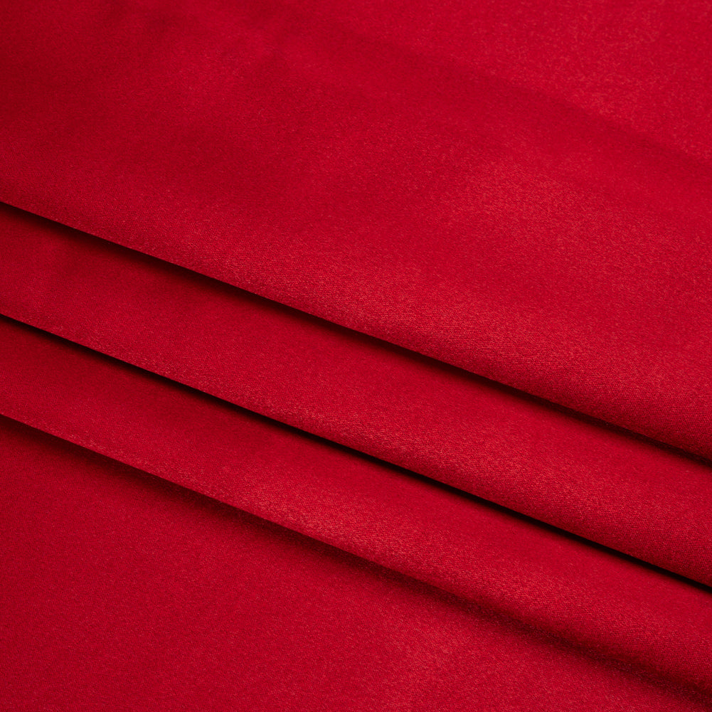 Silk Crepe Back Satin - Tango Red - Premium Collection Silk Crepe Back Satin - Tango Red - Premium Collection