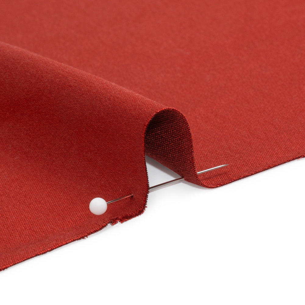 Silk Crepe Back Satin - Rust - Premium Collection - Detail Silk Crepe Back Satin - Rust - Premium Collection - Detail