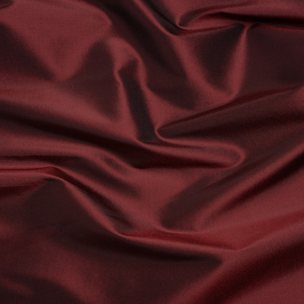 Silk Taffeta - Maroon - Premium Collection Silk Taffeta - Maroon - Premium Collection