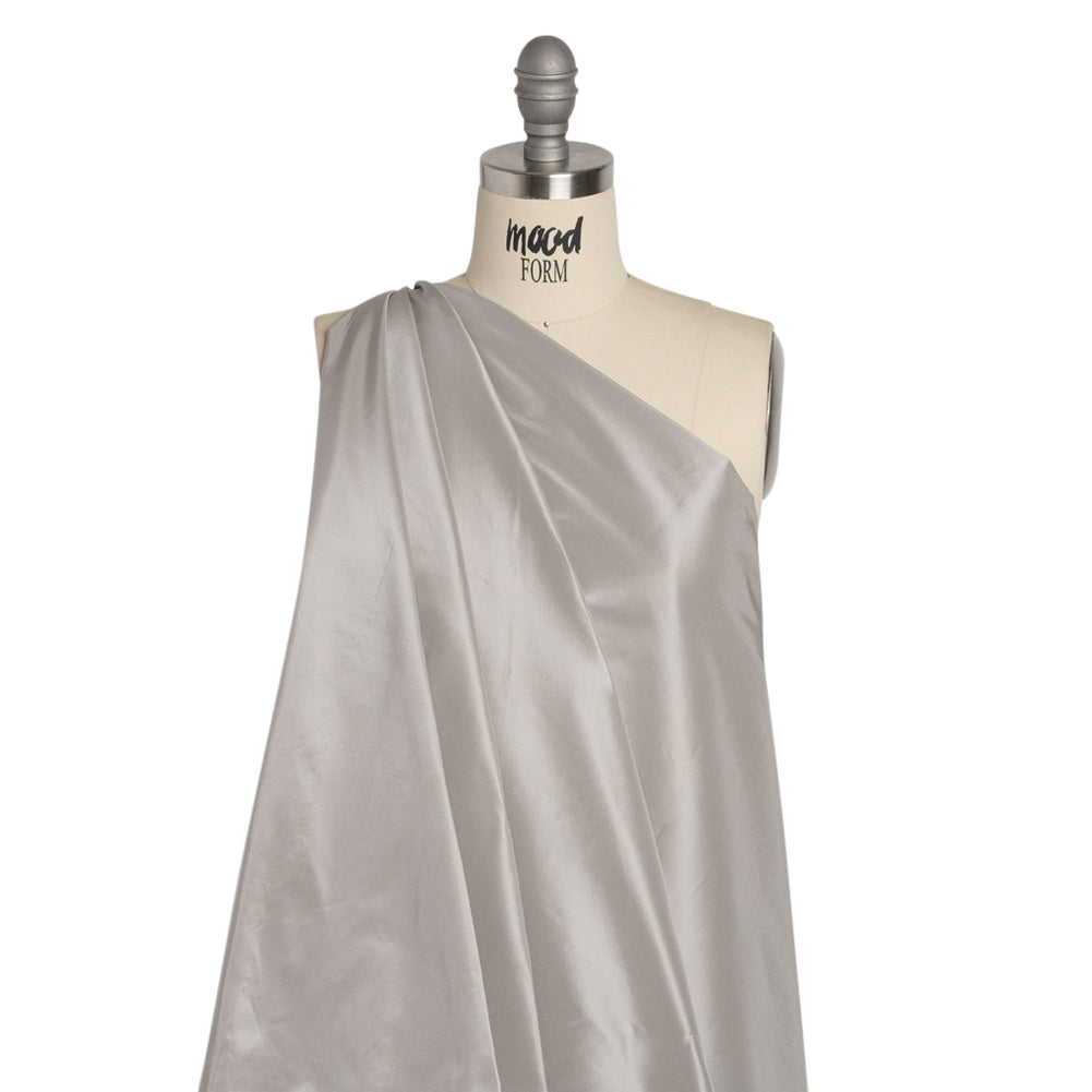Silk Taffeta - Silver Gray - Premium Collection Silk Taffeta - Silver Gray - Premium Collection