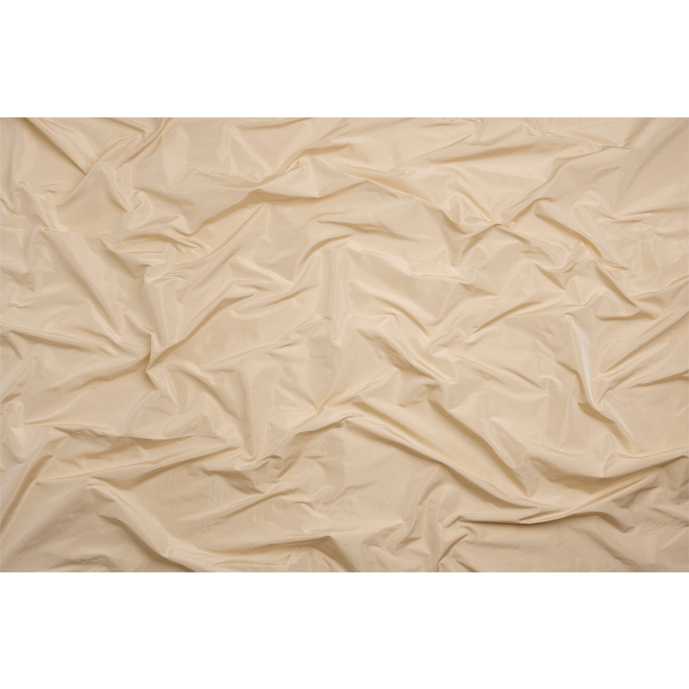 Polyester Taffeta Made in Italy - Beige - Premium Collection - Full Polyester Taffeta Made in Italy - Beige - Premium Collection - Full