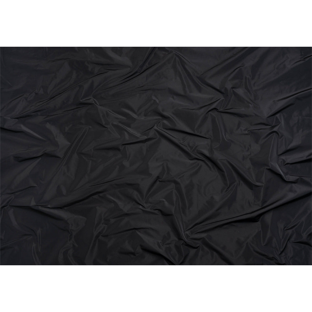 Polyester Taffeta Made in Italy - Black - Premium Collection - Full Polyester Taffeta Made in Italy - Black - Premium Collection - Full