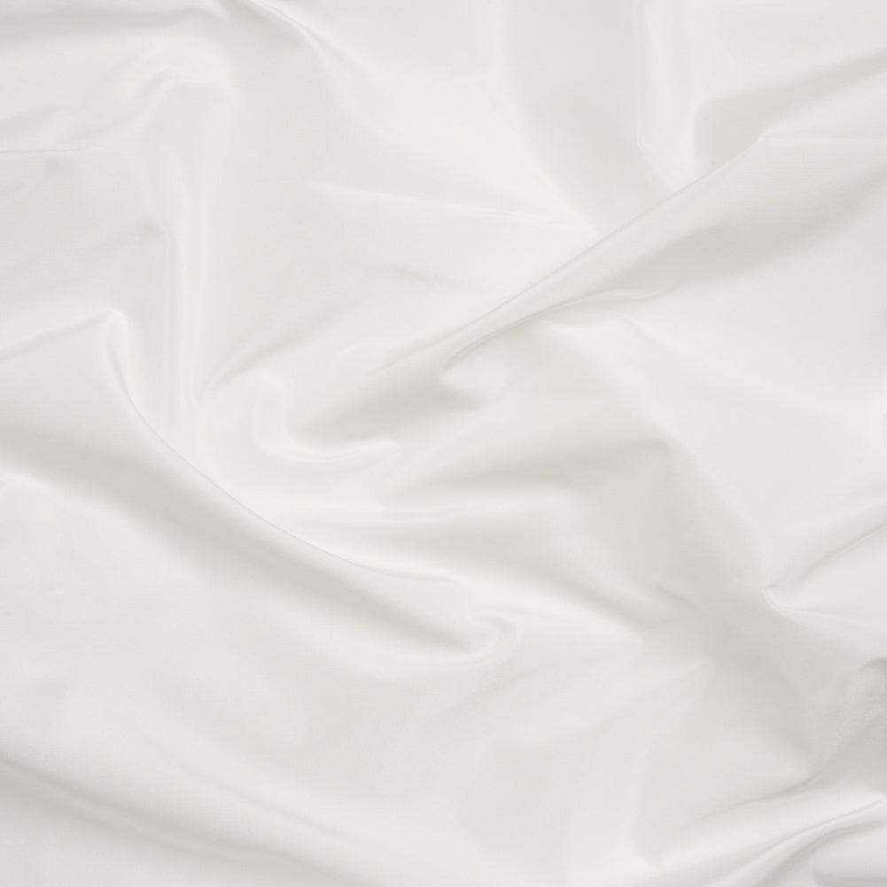Polyester Taffeta Made in Italy - Cloud White - Premium Collection Polyester Taffeta Made in Italy - Cloud White - Premium Collection