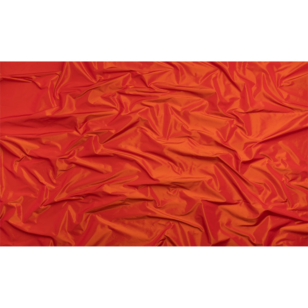 Polyester Taffeta Made in Italy - Fire - Premium Collection Drape Polyester Taffeta Made in Italy - Fire - Premium Collection Drape