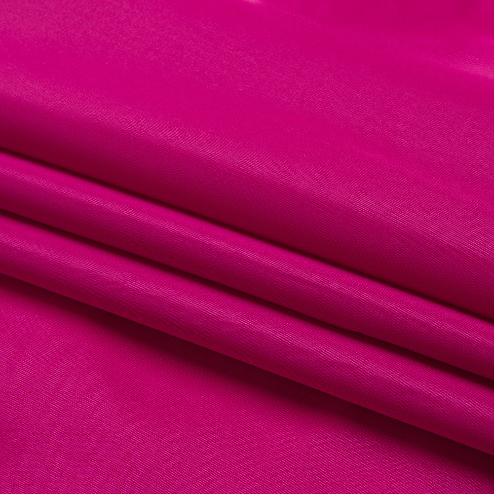 Polyester Taffeta Made in Italy - Fuchsia - Premium Collection - Folded Polyester Taffeta Made in Italy - Fuchsia - Premium Collection - Folded