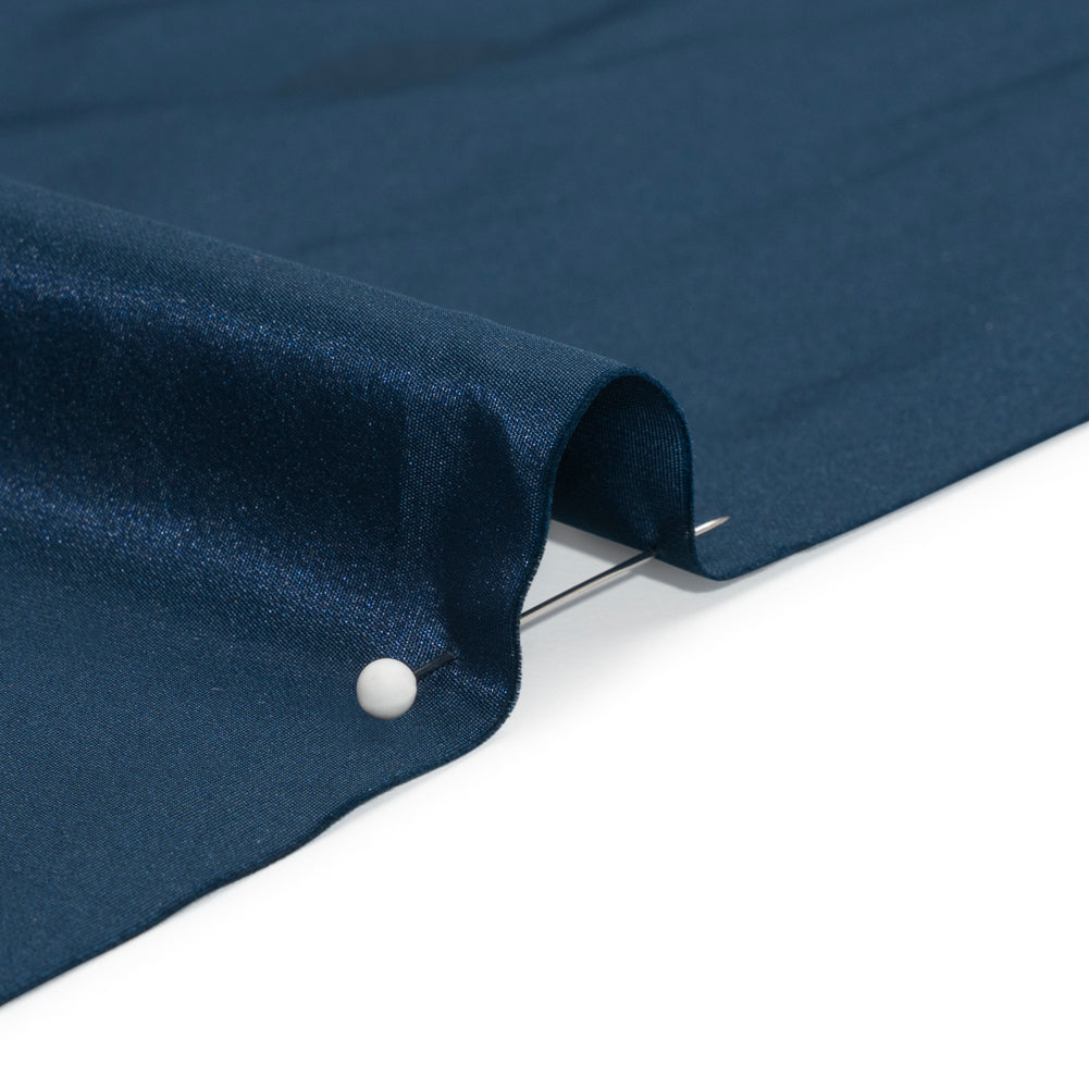 Polyester Taffeta Made in Italy - Navy - Premium Collection Polyester Taffeta Made in Italy - Navy - Premium Collection