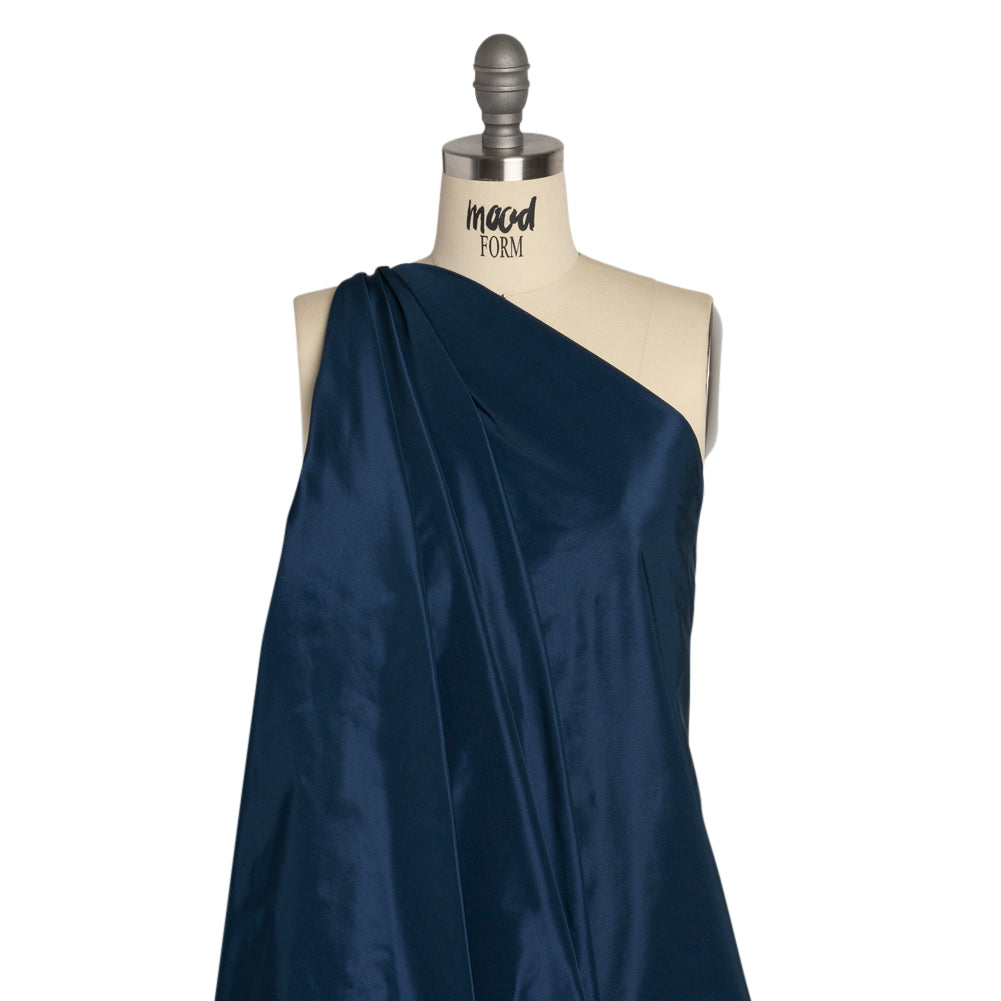 Polyester Taffeta Made in Italy - Navy - Premium Collection Polyester Taffeta Made in Italy - Navy - Premium Collection