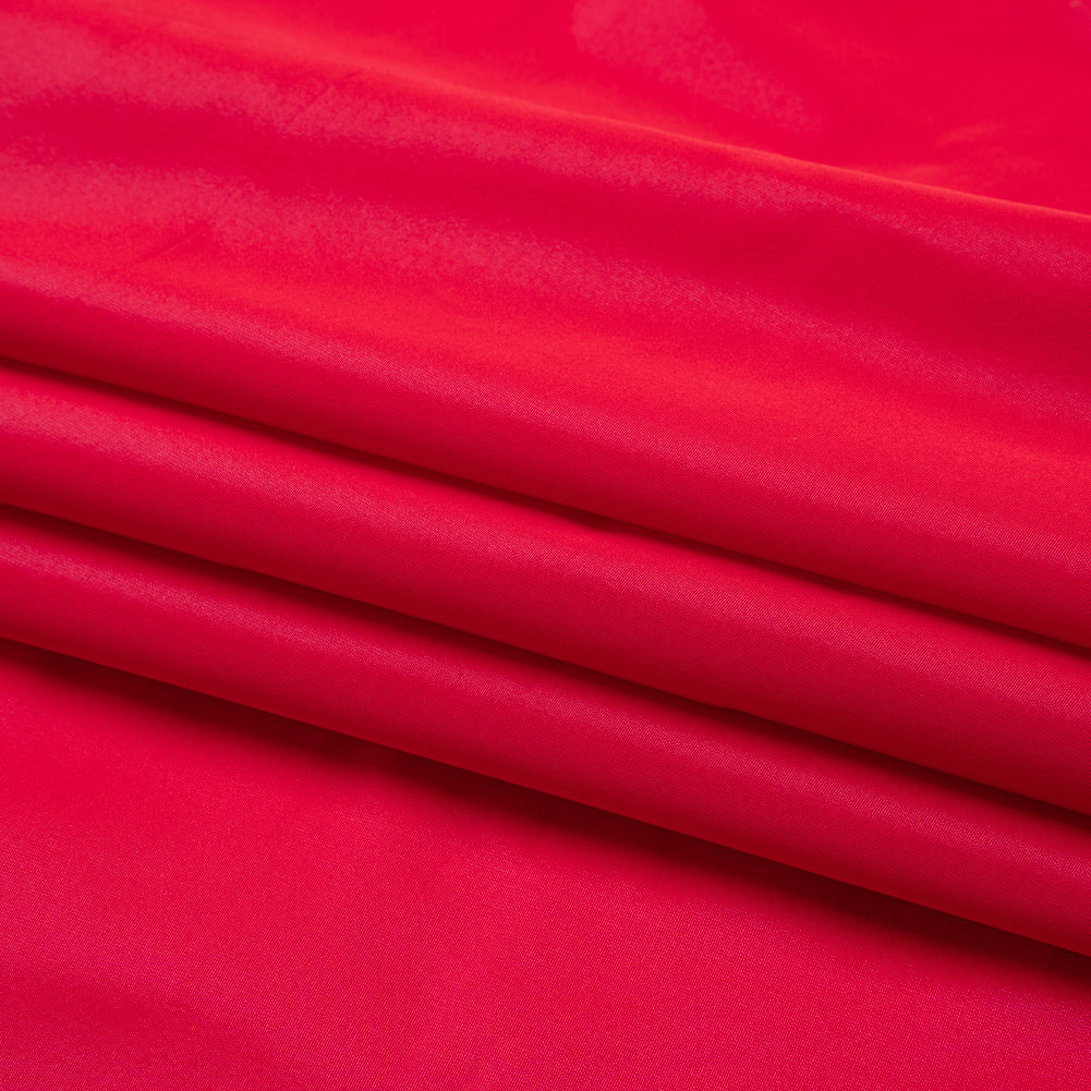 Polyester Taffeta Made in Italy - Raspberry - Premium Collection - Folded Polyester Taffeta Made in Italy - Raspberry - Premium Collection - Folded