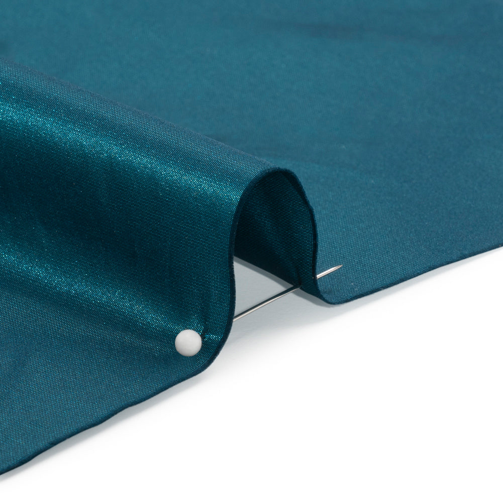 Polyester Taffeta Made in Italy - Turquoise - Premium Collection Polyester Taffeta Made in Italy - Turquoise - Premium Collection