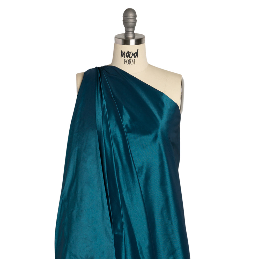 Polyester Taffeta Made in Italy - Turquoise - Premium Collection Polyester Taffeta Made in Italy - Turquoise - Premium Collection