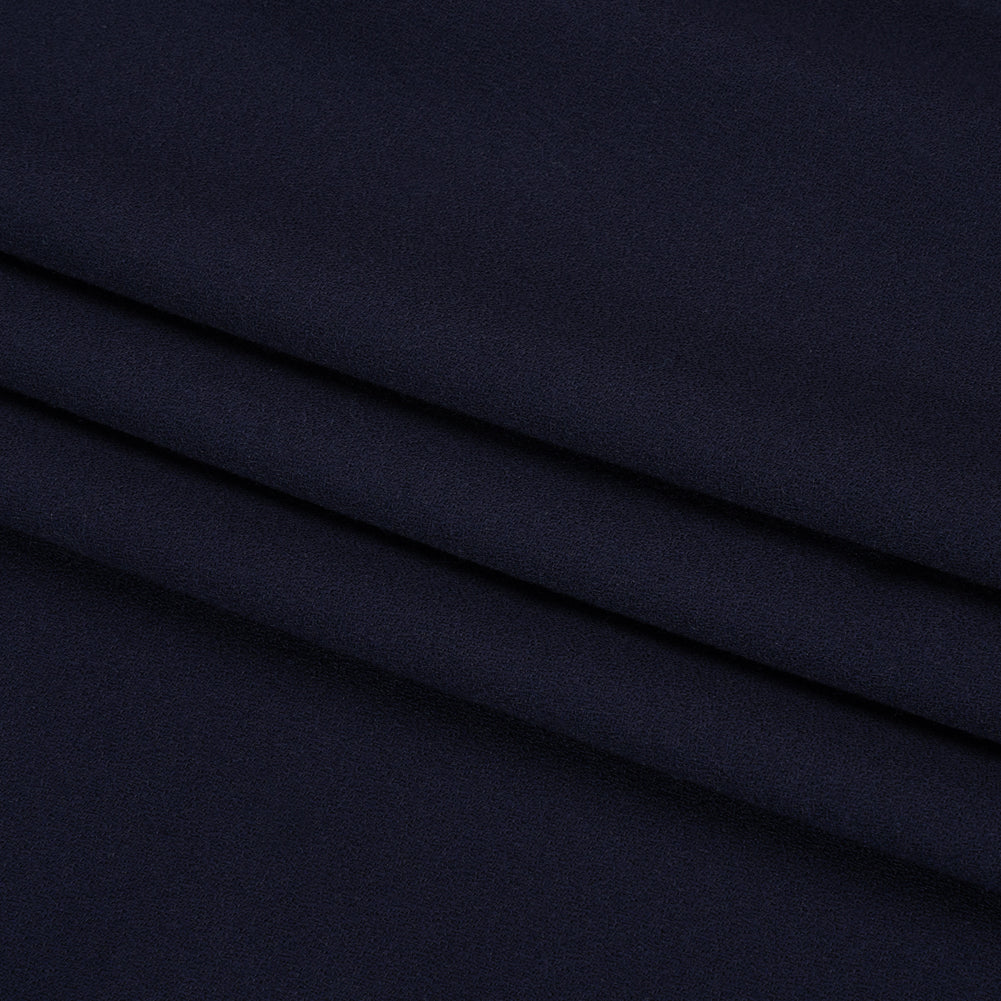 Single Wool Crepe - Navy - Premium Collection Single Wool Crepe - Navy - Premium Collection
