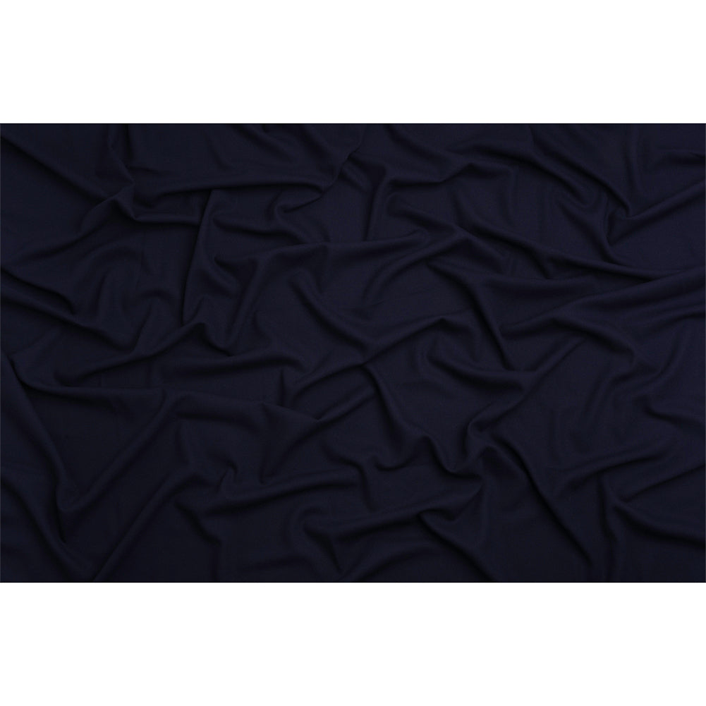 Single Wool Crepe - Navy - Premium Collection Single Wool Crepe - Navy - Premium Collection