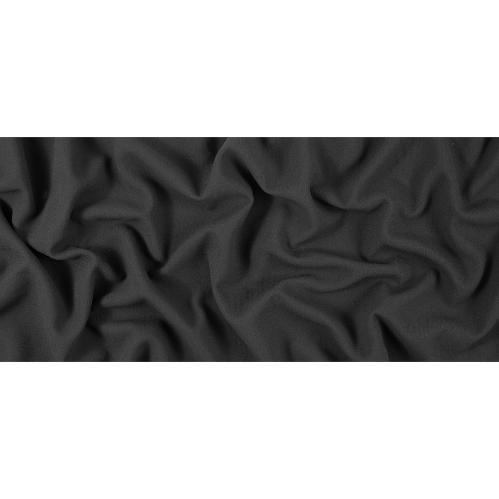 Double Wool Crepe - Black - Premium Collection