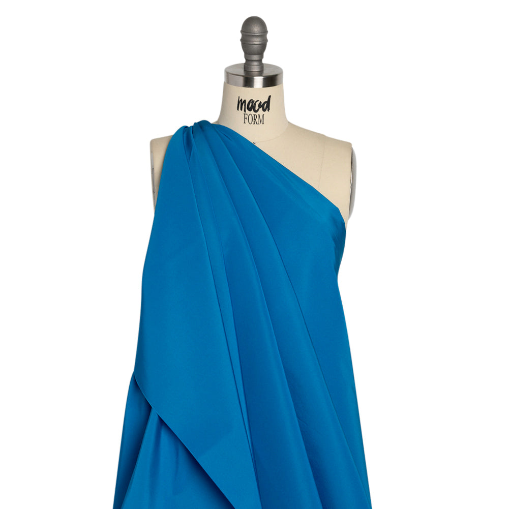 Silk Faille - Cerulean - Premium Collection Silk Faille - Cerulean - Premium Collection