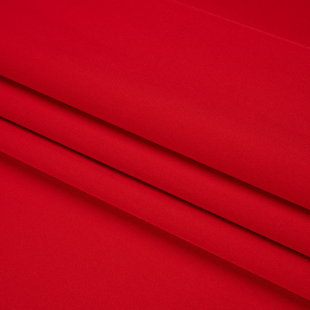 Stretch Recycled Polyester 4-Ply Crepe - Light Red - Premium Collection Folded Stretch Recycled Polyester 4-Ply Crepe - Light Red - Premium Collection Folded