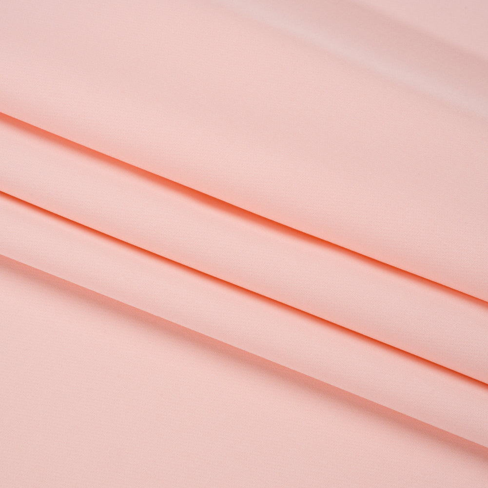 Stretch Recycled Polyester 4-Ply Crepe - Pink - Premium Collection Stretch Recycled Polyester 4-Ply Crepe - Pink - Premium Collection