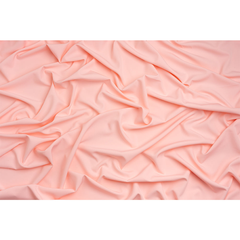 Stretch Recycled Polyester 4-Ply Crepe - Pink - Premium Collection Stretch Recycled Polyester 4-Ply Crepe - Pink - Premium Collection