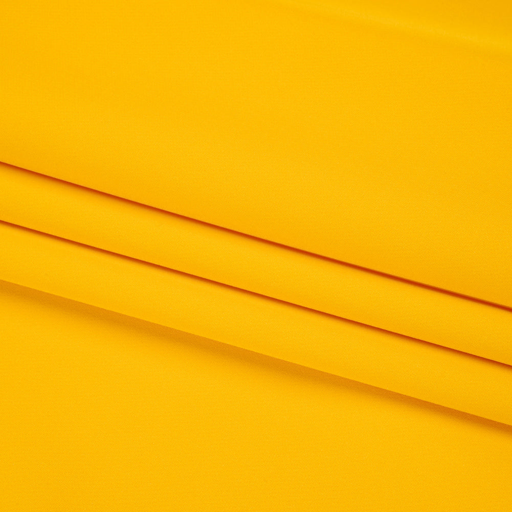 Stretch Recycled Polyester 4-Ply Crepe - Yellow - Premium Collection Stretch Recycled Polyester 4-Ply Crepe - Yellow - Premium Collection