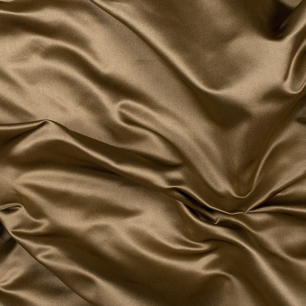 Silk Duchesse Satin - Sage Green - Premium Collection Silk Duchesse Satin - Sage Green - Premium Collection