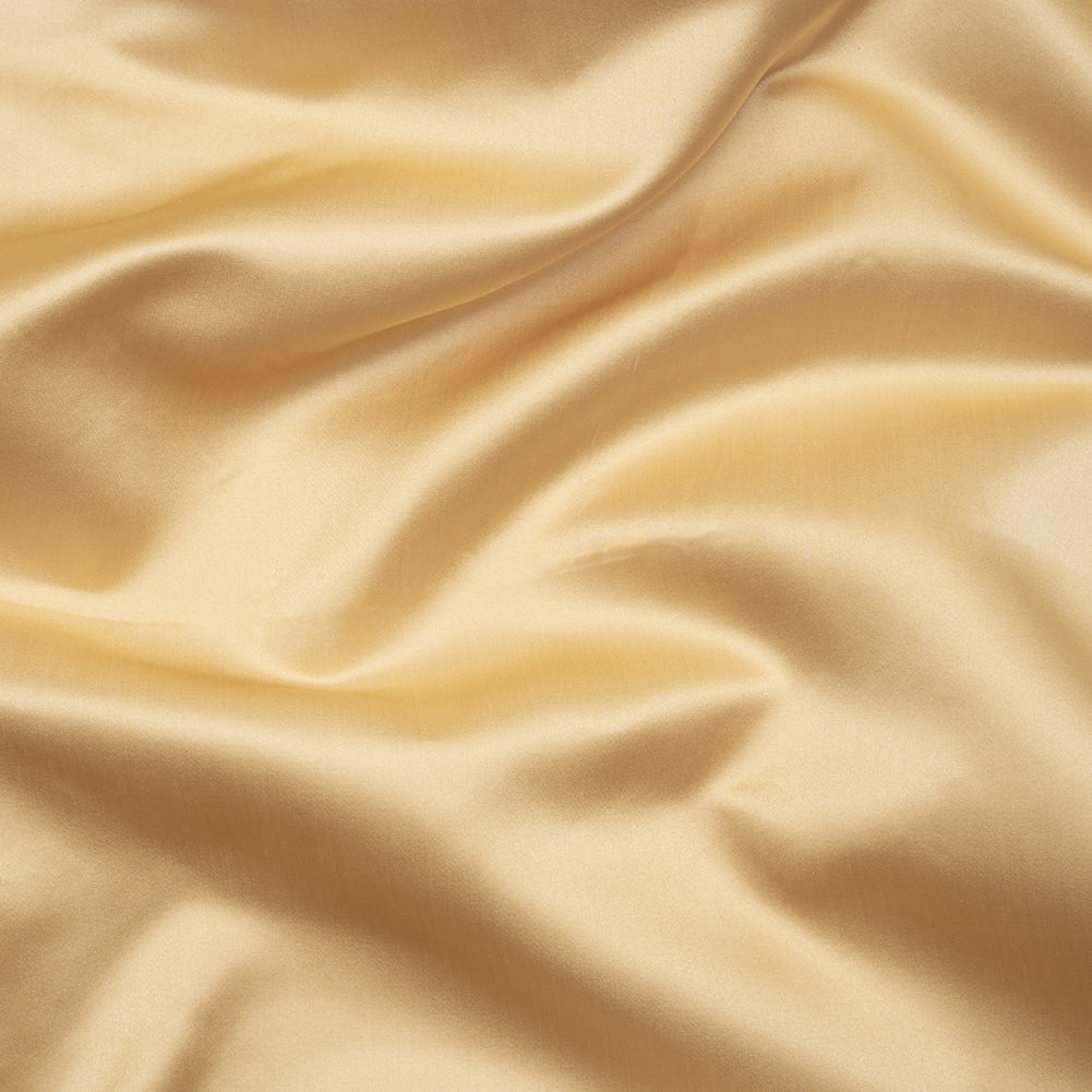 Silk Duchesse Satin - Soft Gold - Premium Collection Silk Duchesse Satin - Soft Gold - Premium Collection
