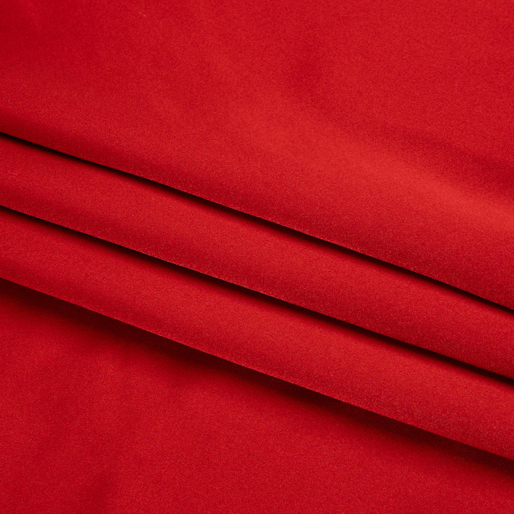 Satén Duchesse de Seda - Rojo Carmesí - Colección Premium Satén Duchesse de Seda - Rojo Carmesí - Colección Premium