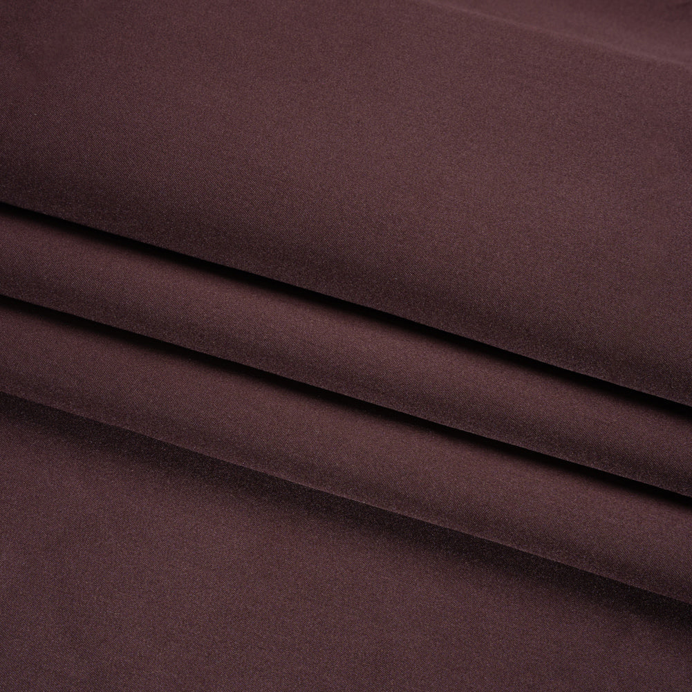 Silk Duchesse Satin - Dark Aubergine - Premium Collection